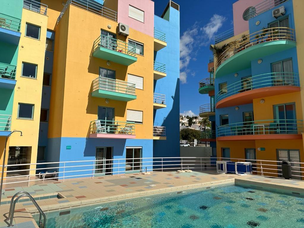 Ferienwohnung Marina De Albufeira T1 Ate 2 Pax Ou T2 Ate 6 Pax Com Piscina E Vista Marina Exterior foto